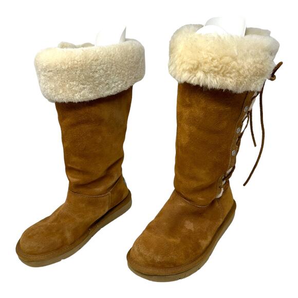 UGG Australia Sundance II Tall Shearling Boots Size 7 - Picture 3 of 10